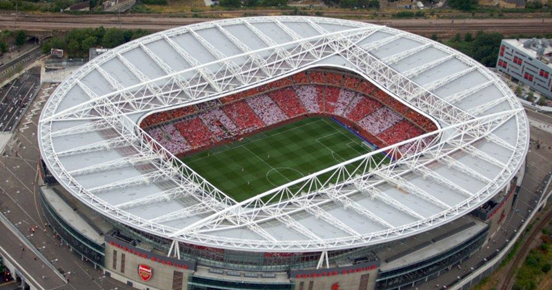 Sân vận động Emirates: biểu tượng cho sự phát triển vĩ đại của bóng đá Anh