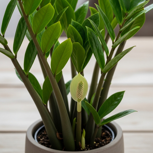 Hiện tượng cây kim tiền nở hoa