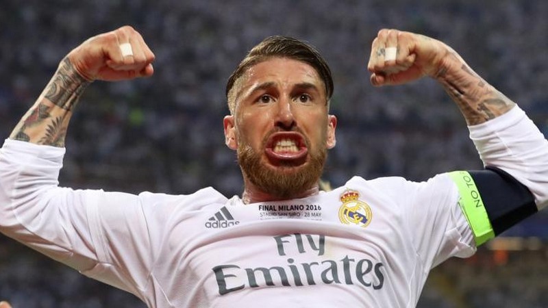 Hậu vệ Real huyền thoại Sergio Ramos